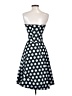 Ruby Rox Polka Dots Blue Cocktail Dress Size 5 - photo 2