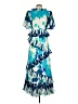 CeliaB Print Blue Cocktail Dress Size S - photo 2