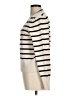 Aqua Stripes Ivory Pullover Sweater Size M - photo 5