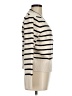Aqua Stripes Ivory Pullover Sweater Size M - photo 4