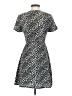 Missguided 100% Polyester Animal Print Black Casual Dress Size 0 - photo 2
