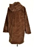 Zara 100% Polyurethane Brown Coat Size S - photo 2