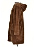 Zara 100% Polyurethane Brown Coat Size S - photo 5