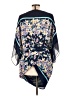 BCBGMAXAZRIA 100% Polyester Print Blue Casual Dress Size L - photo 2