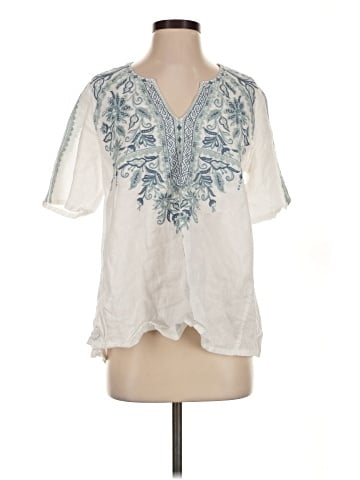 Johnny Was Short Sleeve Blouse (view 1)