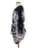 BCBGMAXAZRIA 100% Polyester Print Blue Casual Dress Size L - photo 5