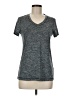 Bcg 100% Polyester Tweed Gray Active T-Shirt Size M - photo 1
