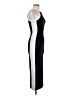 Fore Color Block Black Cocktail Dress Size M - photo 4