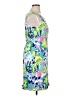 Talbots Tropical Blue Cocktail Dress Size 12 - photo 4