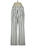 Trina Turk Stripes Silver Casual Pants Size 2 - photo 2
