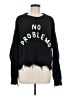 Wildfox 100% Cotton Black Pullover Sweater Size Med (2 or M) - photo 1