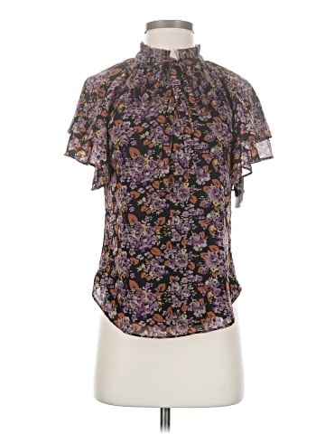 Lauren by Ralph Lauren Short Sleeve Blouse (view 1)