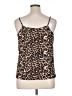 Shein Curve Brown Sleeveless Blouse Size 12 Plus (0) - photo 2