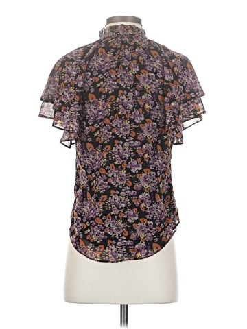 Lauren by Ralph Lauren Short Sleeve Blouse (view 2)