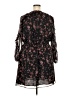 CeCe 100% Polyester Floral Black Casual Dress Size XXL - photo 2