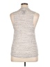 Bella Silver Sleeveless T-Shirt Size XL - photo 2