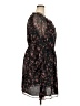 CeCe 100% Polyester Floral Black Casual Dress Size XXL - photo 4