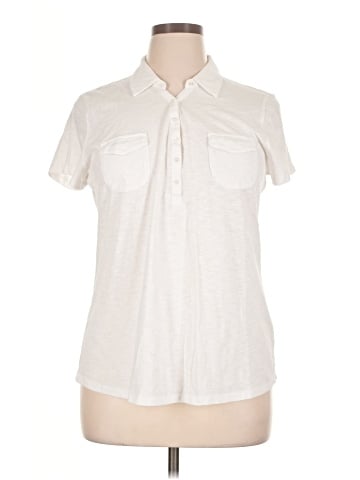 SONOMA life + style Short Sleeve Blouse (view 1)