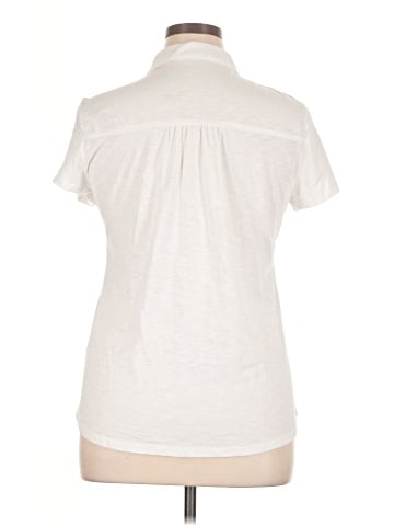 SONOMA life + style Short Sleeve Blouse (view 2)