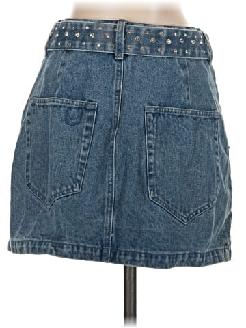Show Me Your Mumu Denim Skirt (view 2)
