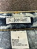 K. Jordan Tie-dye Blue Jeans Size 6 - photo 7