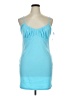 Primark Solid Blue Cocktail Dress Size XL - photo 1