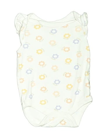 Rabbit Bear Short Sleeve Onesie (view 1)