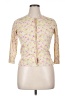 August Silk Floral Pink 3/4 Sleeve Blouse Size L - photo 1
