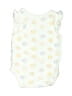 Rabbit Bear Floral Yellow Short Sleeve Onesie Size 3-6 mo - photo 2