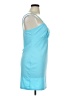 Primark Solid Blue Cocktail Dress Size XL - photo 4