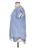 Dantelle Blue Short Sleeve Top Size XL - photo 5