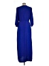 Connected Apparel 100% Polyester Blue Casual Dress Size 10 - photo 2
