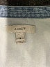 J.Crew 100% Cotton Blue Long Sleeve Button-Down Shirt Size 8 - photo 7