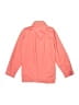 Rafael Solid Orange Long Sleeve Button-Down Shirt Size 8 - photo 2