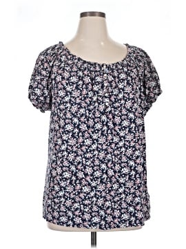 Chaps Short Sleeve Blouse (view 1)