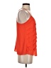 Naked Zebra 100% Polyester Orange Sleeveless Blouse Size S - photo 4