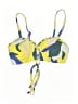 Maaji Camo Yellow Two Piece Swimsuit Size 8 (estimated) - photo 1
