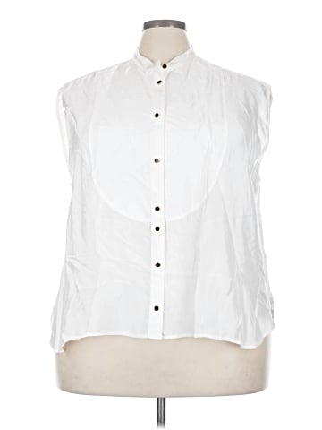 J.Crew Sleeveless Button-Down Shirt (view 1)