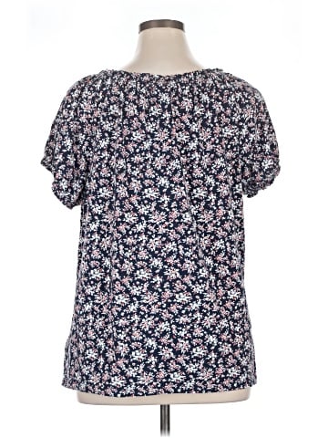Chaps Short Sleeve Blouse (view 2)