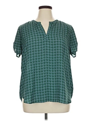 Pleione Short Sleeve Blouse (view 1)