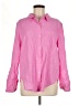 Dylan Pink Long Sleeve Button-Down Shirt Size M - photo 1