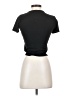 Aqua Black Short Sleeve Top Size XS - photo 2