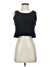 St. John Black Sleeveless T-Shirt Size P (petite) - photo 1