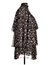 Cinq à Sept Paisley Black Cocktail Dress Size 6 - photo 4