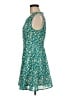Forever 21 100% Polyester Print Teal Cocktail Dress Size M - photo 5