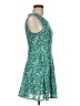 Forever 21 100% Polyester Print Teal Cocktail Dress Size M - photo 4
