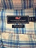 Vineyard Vines 100% Cotton Plaid Blue Long Sleeve Button-Down Shirt Size 16 - photo 3