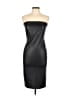 Bozzolo Solid Black Cocktail Dress Size L - photo 1