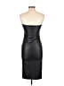 Bozzolo Solid Black Cocktail Dress Size L - photo 2