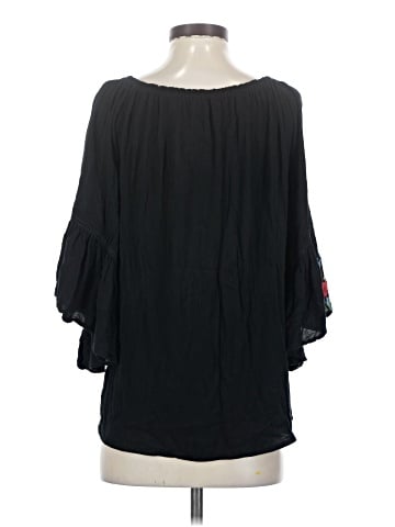 Johnny Was 3/4 Sleeve Blouse (view 2)